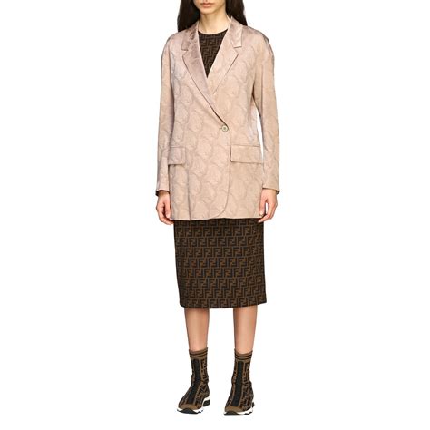 fendi jacke damen beige|Fendi Phoenix Saks.